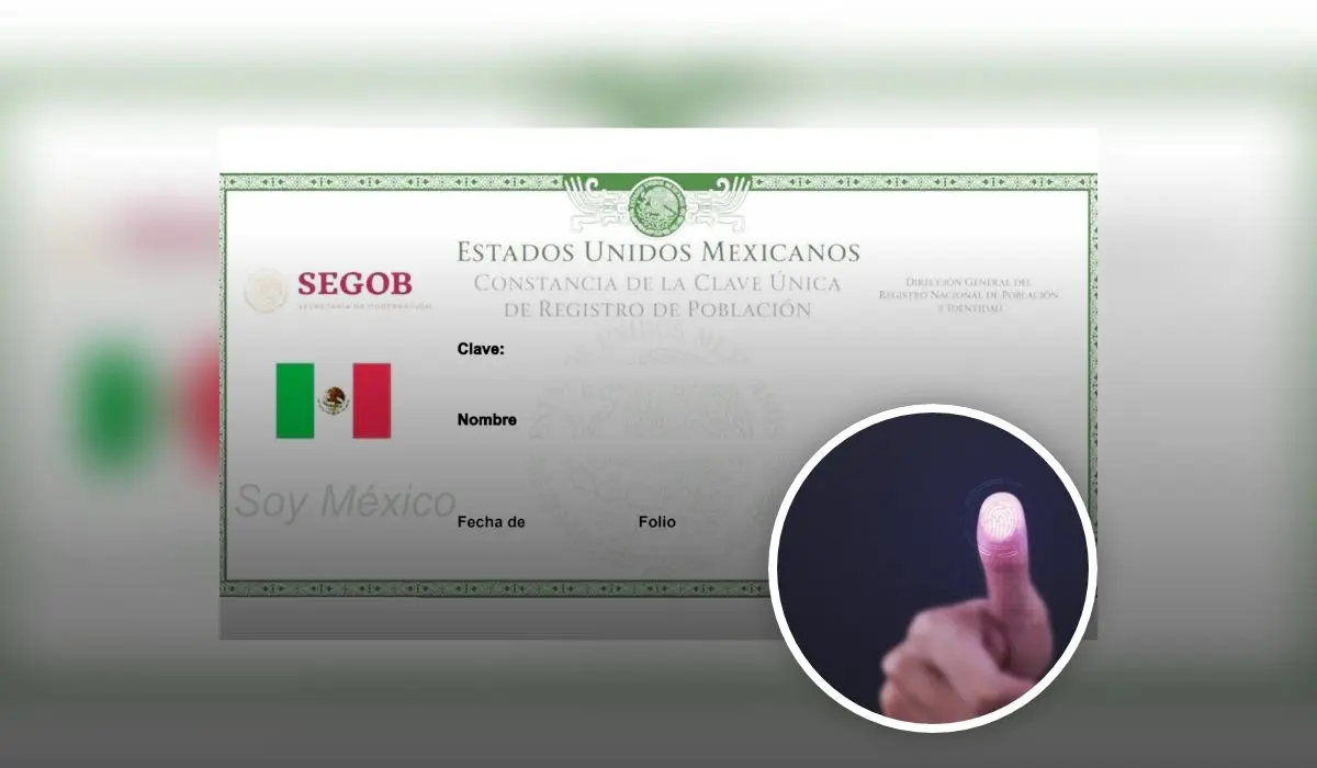 CURP Biómetrica un nuevo sistema de identificacion ciudadana en México Foto: Segob / Freepik