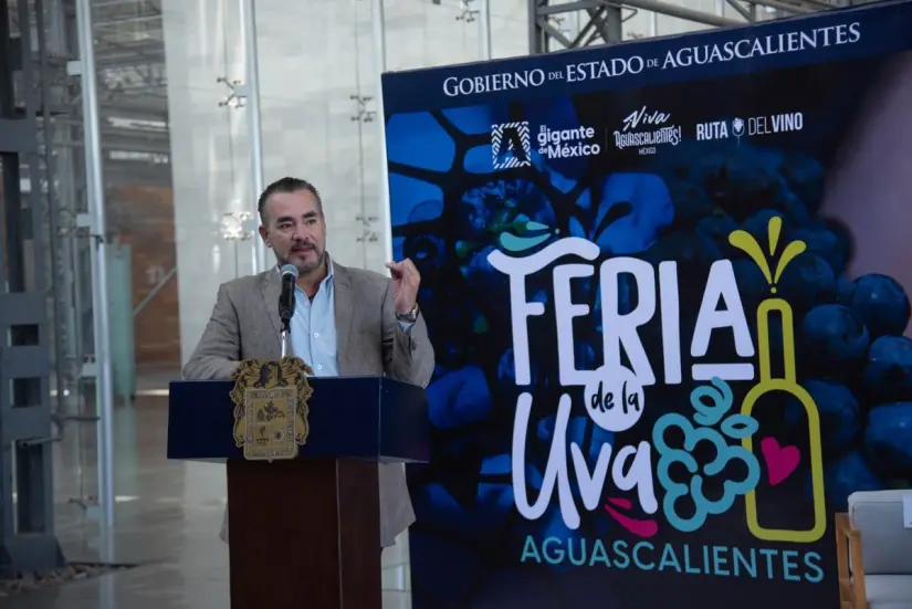 Dan a conocer todos los detalles sobre la Feria de la Uva en Aguascalientes.