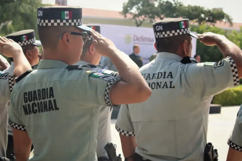 Llegarán 100 nuevos elementos de la Guardia Nacional a Aguascalientes. Foto: cortesía.