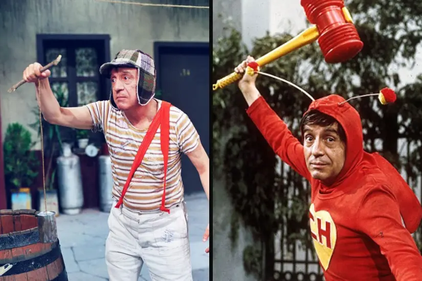 Tanto el Chapulín como el Chavo dejaron frases para la posteridad. Foto: Cortesía