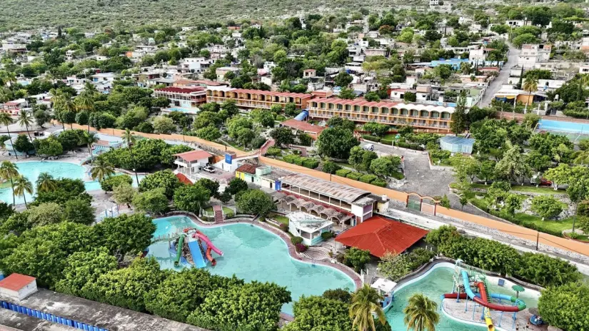 Estas son las atracciones que puedes encontrar en Las Termas. Foto: Las Termas Atotonilco Morelos.
