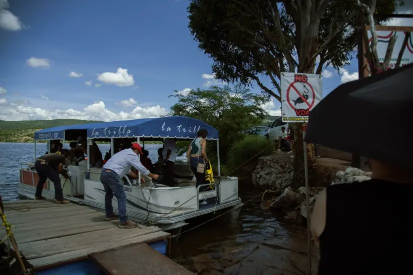 La presa de Malpaso ofrece una experiencia única a sus visitantes. Foto: Cortesía