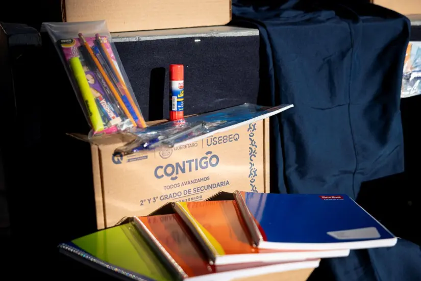 Qué día entregarán los útiles escolares y uniformes gratis en Querétaro. Foto: Cortesía