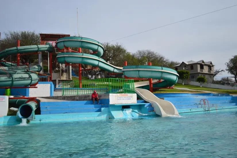 Parque Acuático Pueblo Nuevo en Hidalgo. Foto: Cortesía.