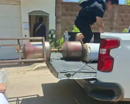 Aseguran 200 litros de metanfetamina durante cateo en Culiacán; un golpe al narco por 54 millones de pesos