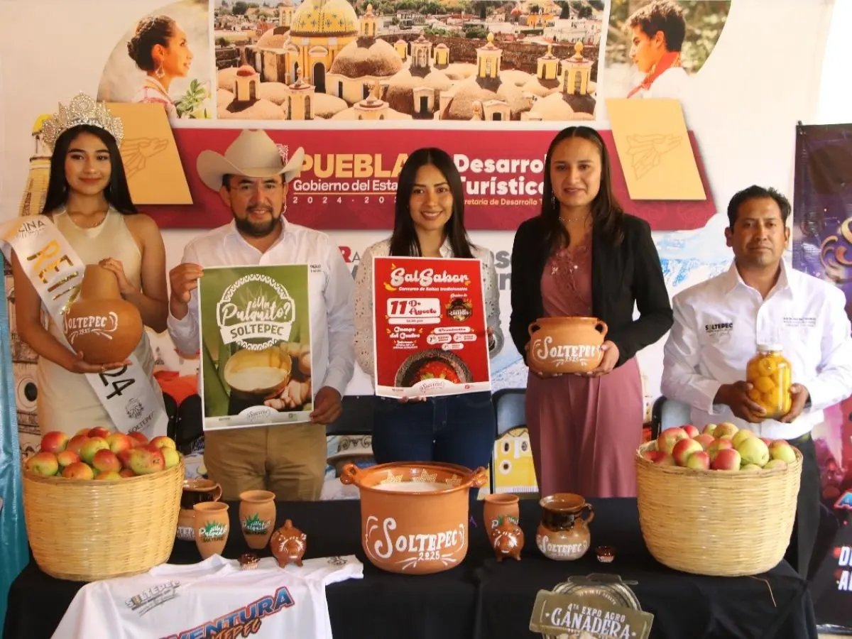 Feria de la Manzana  de Soltepec. Foto: Cortesía