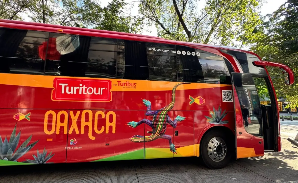 Turitour abrió una nueva ruta que conectará a CDMX con Oaxaca. Foto: Cortesía
