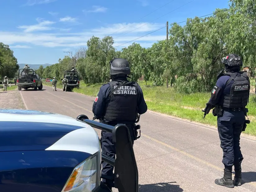 'Blindan' Aguascalientes tras narco bloqueos 'Blindan' Aguascalientes tras narco bloqueos. Foto: Cortesía