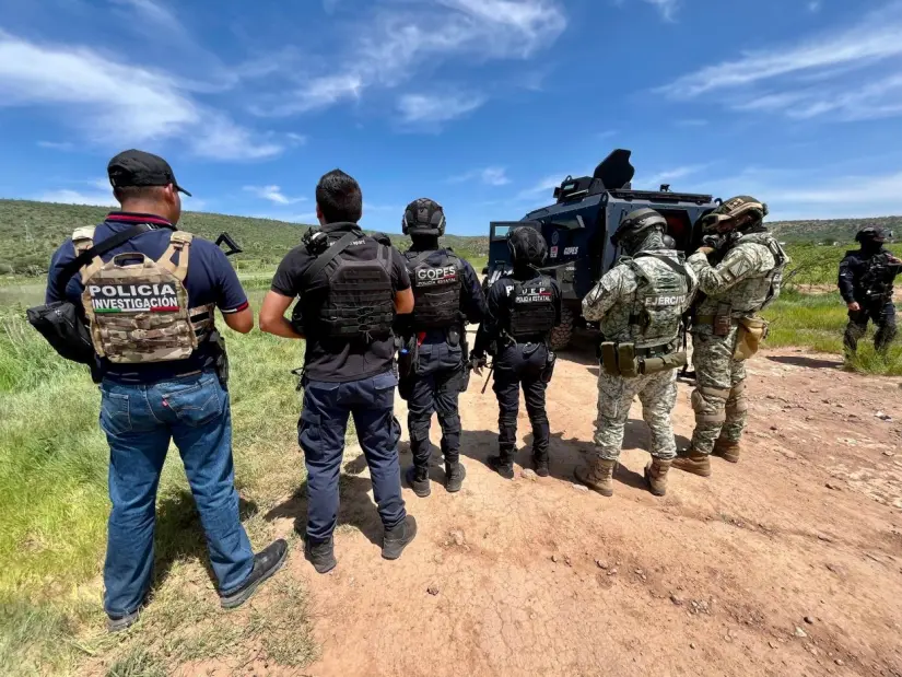 Tras un fuerte operativo de diversas corporaciones policiacas, desmantelan narco campamento en Aguascalientes. Foto: Cortesía Tras operativo de diversas corporaciones policiacas, desmantelan narco campamento en Aguascalientes. Foto: Cortesía