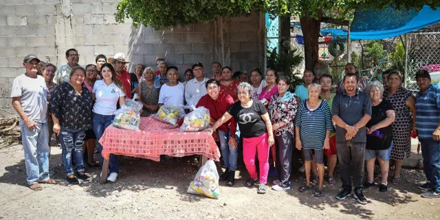 DIF Culiacán lleva alimentos y esperanza a más de 100 familias