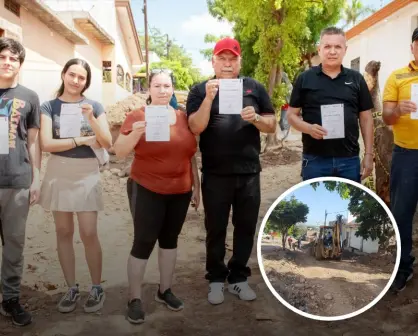 Lo que parecía lejano, hoy se hace realidad: Después de 40 años de espera, pavimentan dos calles de la colonia Nuevo México en Culiacán