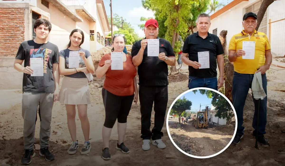 Lo que parecía lejano, hoy se hace realidad: Después de 40 años de espera, pavimentan dos calles de la colonia Nuevo México en Culiacán