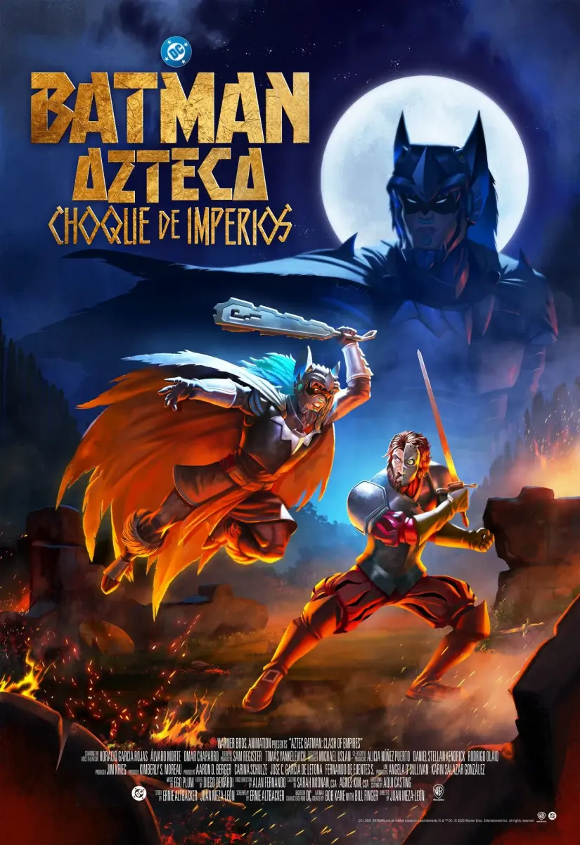 ¿Cuándo saldrá Batman Azteca: Choque de Imperios? Poster oficial de Batman Azteca: Choque de Imperios. Foto: Cortesía