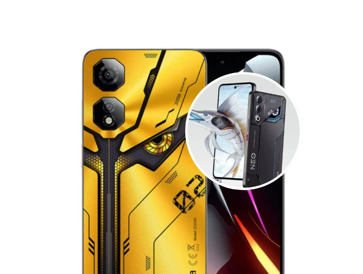 Nubia Neo 3 GT 5G con memoria de almacenamiento de 256 GB. Foto: Cortesía