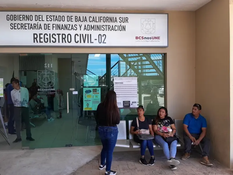 Oficina del Registro Civil en Baja California para realizar el trámite de la CURP Biométrica. Foto: Cortesía. Oficina del Registro Civil en Baja California para realizar el trámite de la CURP Biométrica. Foto: Cortesía.