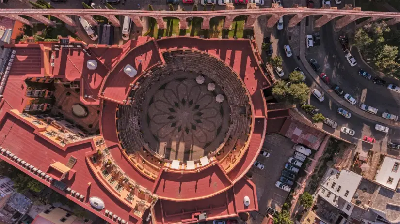 Hotel Quinta Real Zacatecas, una construcción digna de admirar. Foto: Cortesía.