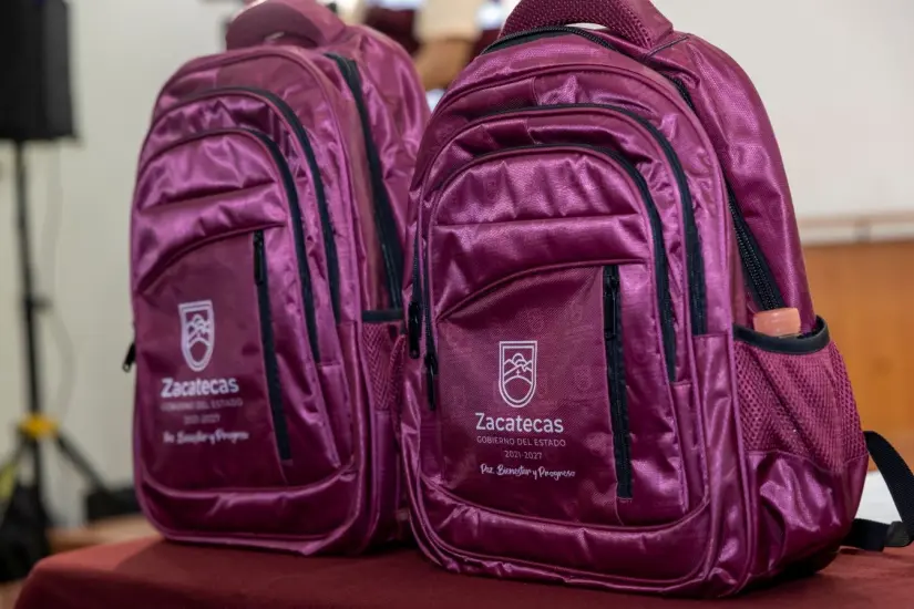 Afinan los últimos detalles de la entrega de útiles escolares 2025 en Zacatecas. Foto: Cortesía