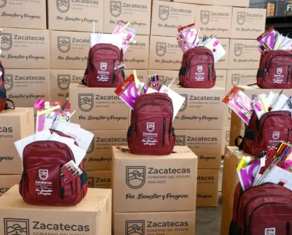 Afinan los últimos detalles de la entrega de útiles escolares y uniformes gratuitos en Zacatecas