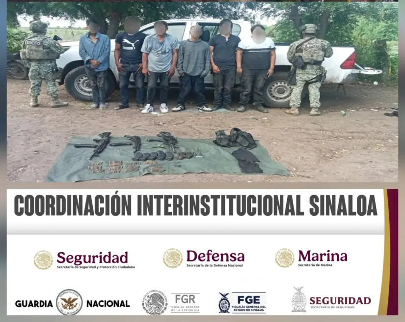 Detenidos. Foto: Seguridad