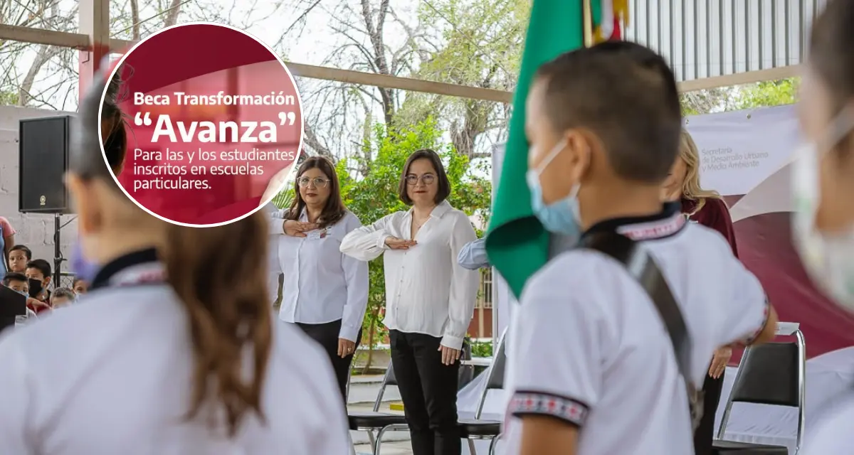 Beca Transformación Avanza en Tamaulipas, conoce como registrarse. Foto: Cortesía.