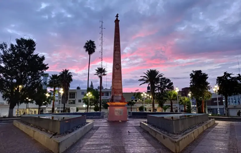 ¿Cómo llegar a Fresnillo, Zacatecas, desde la CDMX? El Jardín del Obelisco en Fresnillo. Foto: Cortesía