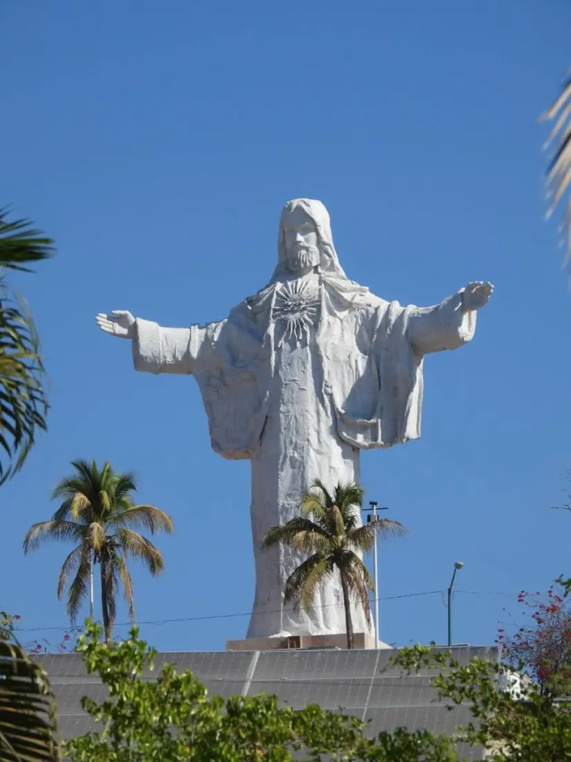 Cristo de la mesa en San Ignacio. Cristo de la mesa en San Ignacio, pueblo mágico.
