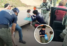 Cuando la empatía se viste de héroe: paramédico consuela a niña tras accidente en Culiacán