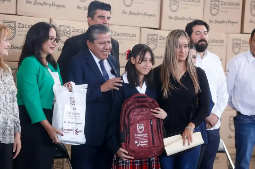 A mediados de agosto podría comenzar la entrega de útiles escolares gratis en Zacatecas. Foto: Cortesía