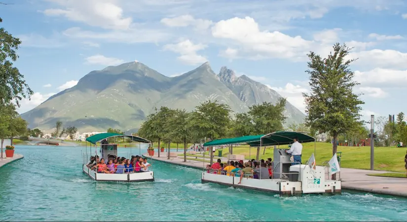 Paseo Santa Lucía en Monterrey. Foto: cortesía.