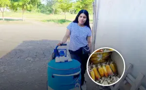 Vende helados para pagar su carrera de Derecho, la historia de Sarahí Ruiz hija de jornaleros migrantes