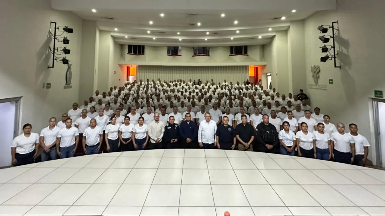 Los nuevos elementos fortalecerán la seguridad en el estado. Foto: Gob. de Sinaloa