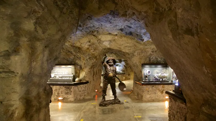 Museo en la Mina El Edén en Zacatecas. Foto: Cortesía.