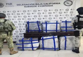 Baja California: aseguran 284 kilos de cocaína con valor de 64 millones de pesos en Ensenada