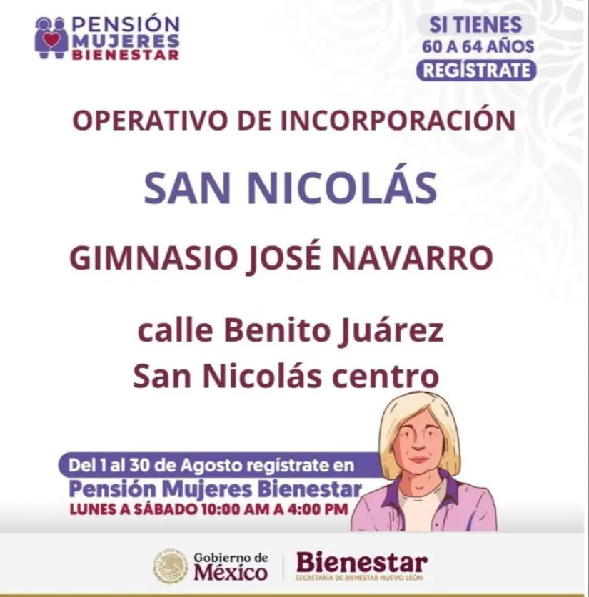 Brigadas del Bienestar para registro en San Nicolás. Foto: Cortesía