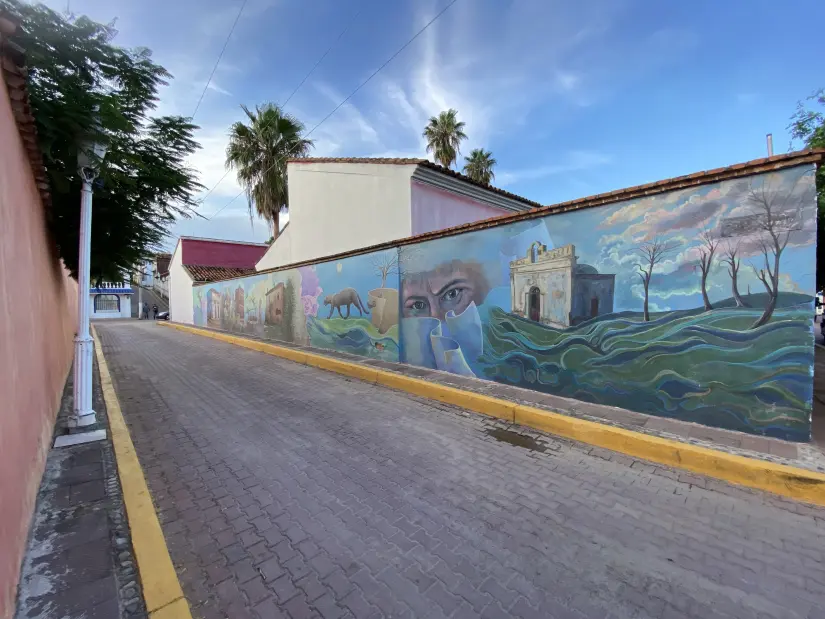 Callejón de la Cultura en San Ignacio.