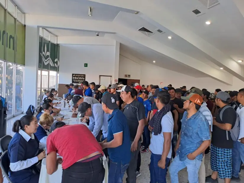 Capacitación a jornaleros agrícolas en temas de seguridad y protección de riesgos