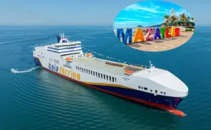 Así es el ferry Cabo Star que conecta a Sinaloa y Baja California Sur: un viaje inolvidable en el barco más grande de Latinoamérica