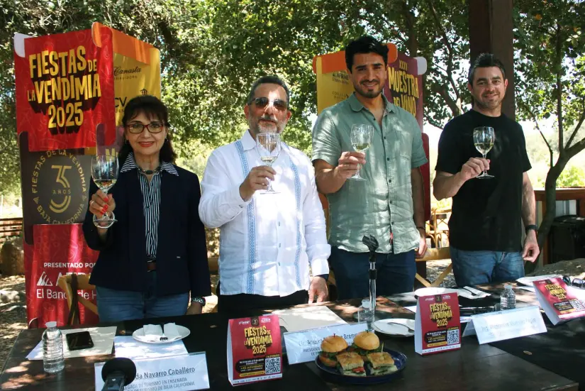 No te pierdas de la nueva edición de las Fiestas de la Vendimia 2025. Foto: Provino Baja California.