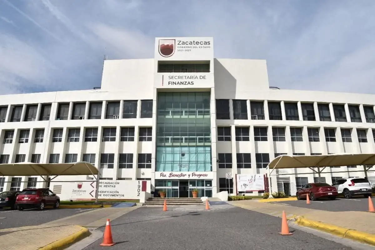 Recaudación de Rentas Zacatecas solo tienen guardias por vacaciones. Foto: Cortesía