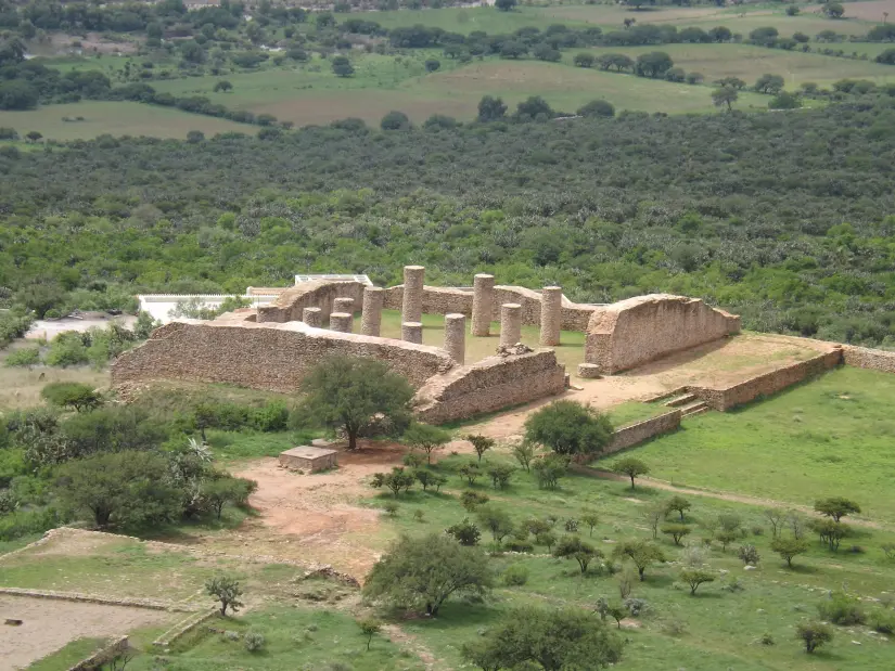 La Quemada, zona arqueológica en Zacatecas. Foto: INAH. La Quemada, zona arqueológica en Zacatecas. Foto: INAH.
