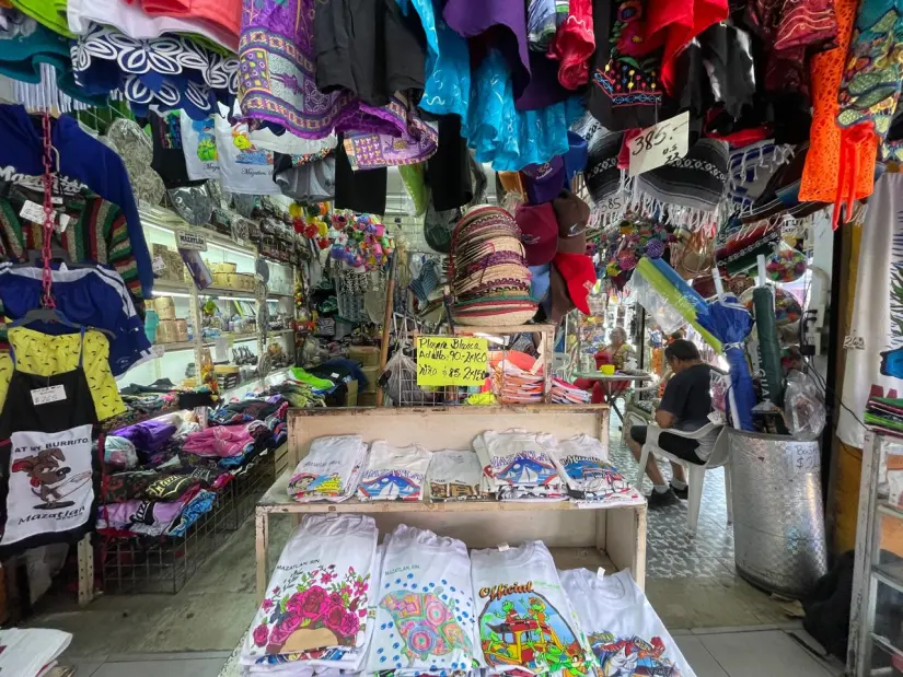 Mercado Pino Suárez, en Mazatlán.