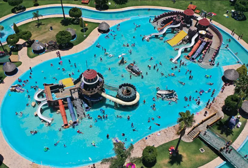 Parque Acuático Te-Pathé en Hidalgo. Foto: cortesía.