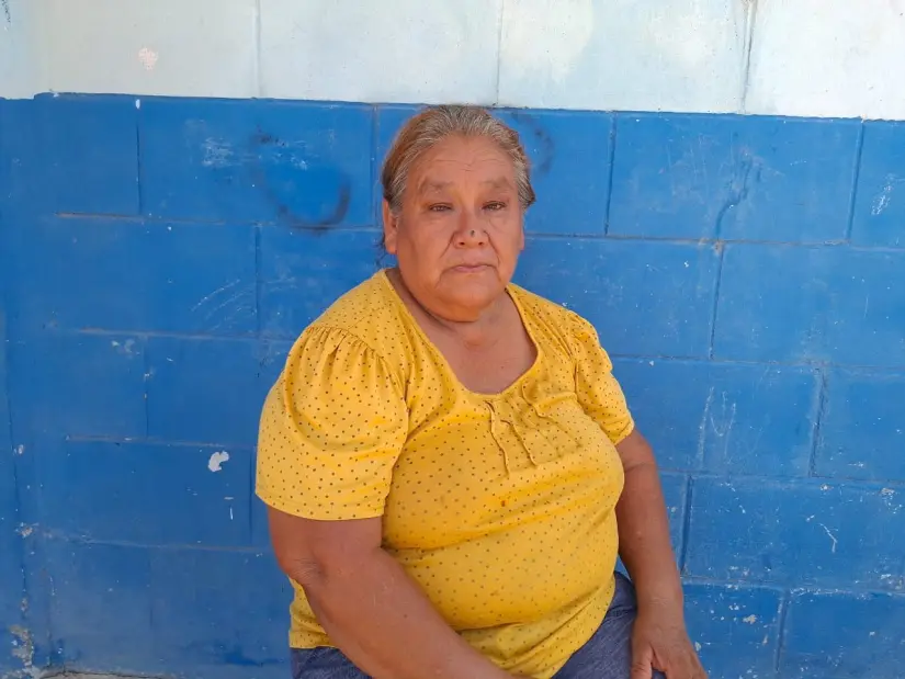 Virginia Candelaria Vega Cervantes, jornalera originaria de Juxtlahuaca, Guerrero