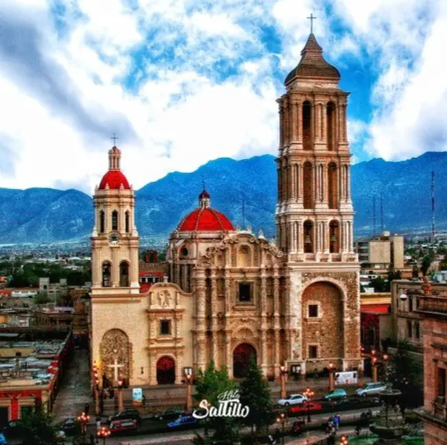 Catedral de Santiago Apóstol en Saltillo. Foto: cortesía.