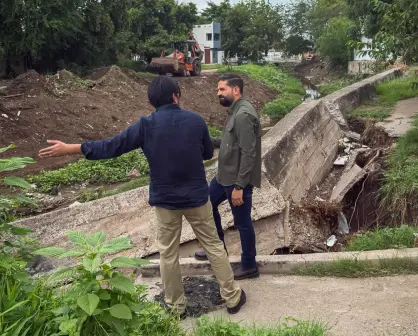 Culiacán refuerza acciones preventivas ante lluvias con limpieza de arroyos