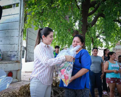 DIF Culiacán lleva apoyo alimentario a las colonias Progreso y Buenos Aires