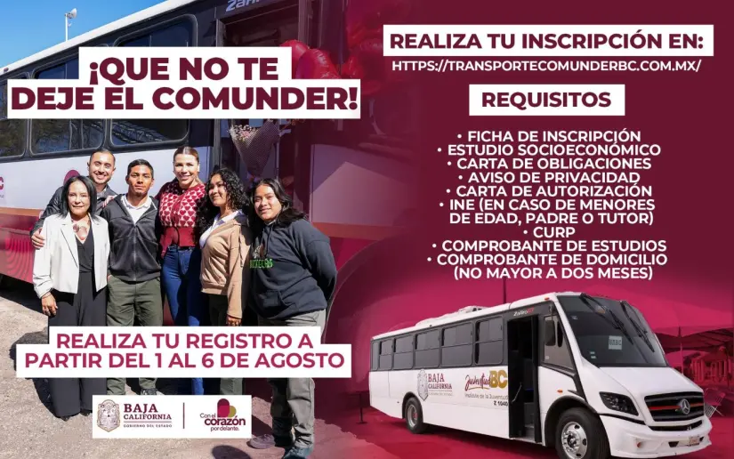 Dónde realizar la inscripción para COMUNDER Dónde realizar la inscripción para COMUNDER. Foto: Cortesía