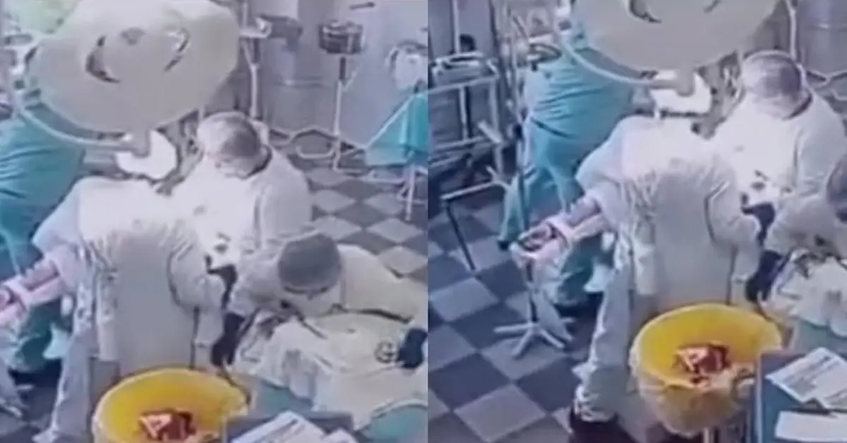 Héroes de bata blanca: médicos continúan cirugía durante el terremoto de 8.8 en Rusia