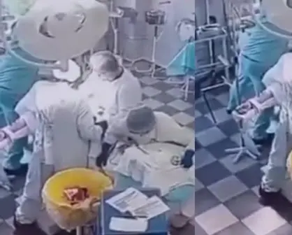 Héroes de bata blanca: médicos continúan cirugía durante el terremoto de 8.8 en Rusia