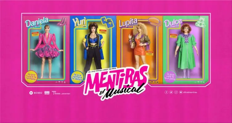Mentiras el Musical es una de las obras más exitosas de México. Foto: Cortesía. Mentiras el Musical es una de las obras más exitosas de México. Foto: Cortesía.